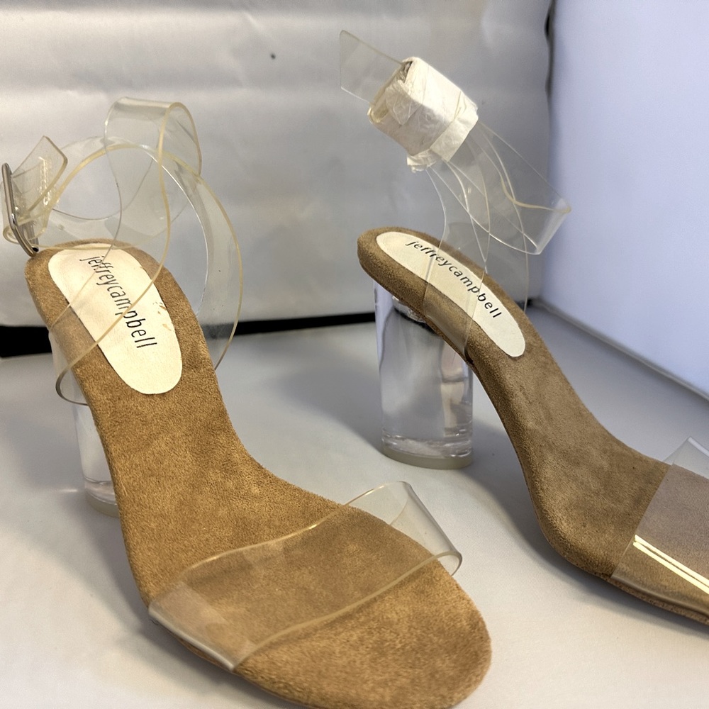 Jeffrey Campbell lucite heeled sandals - Picture 5 of 5